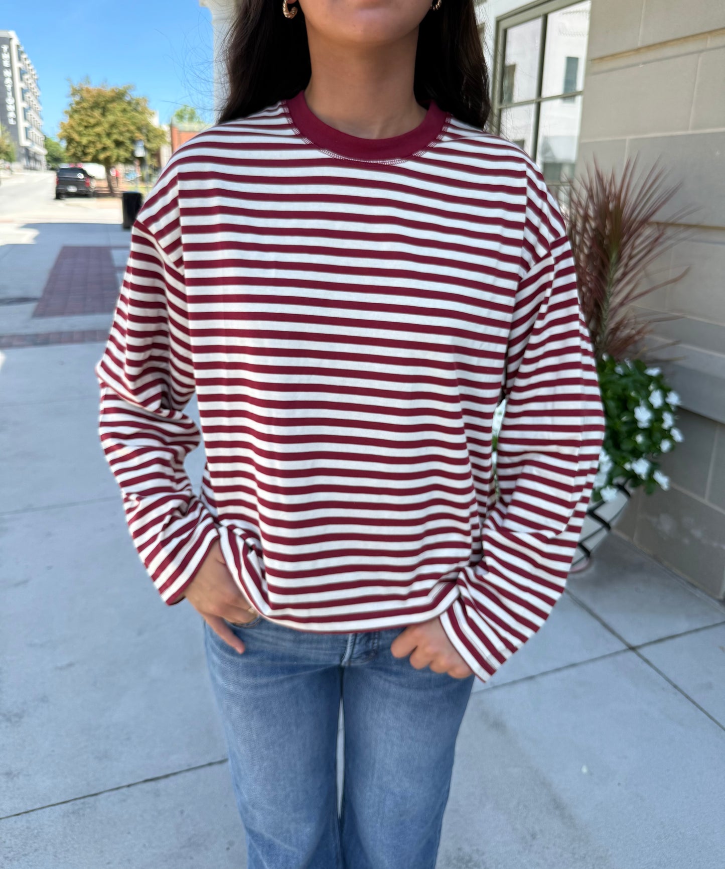 Cherry Stripe Tee