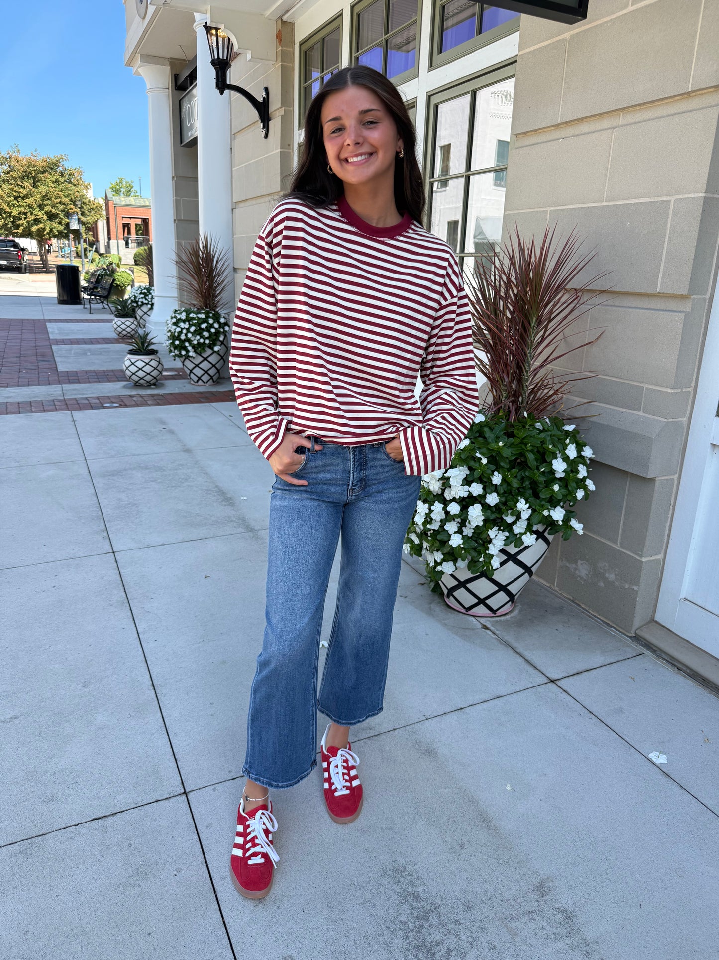 Cherry Stripe Tee