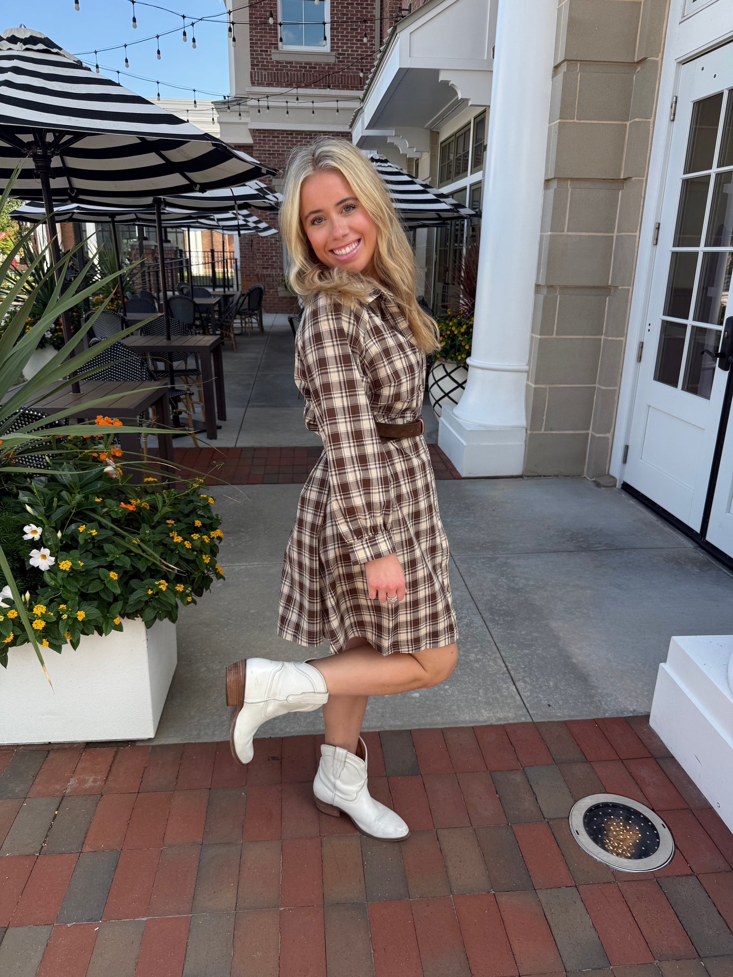 Perfectly Plaid Dress