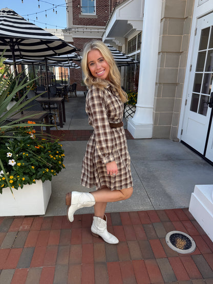 Perfectly Plaid Dress