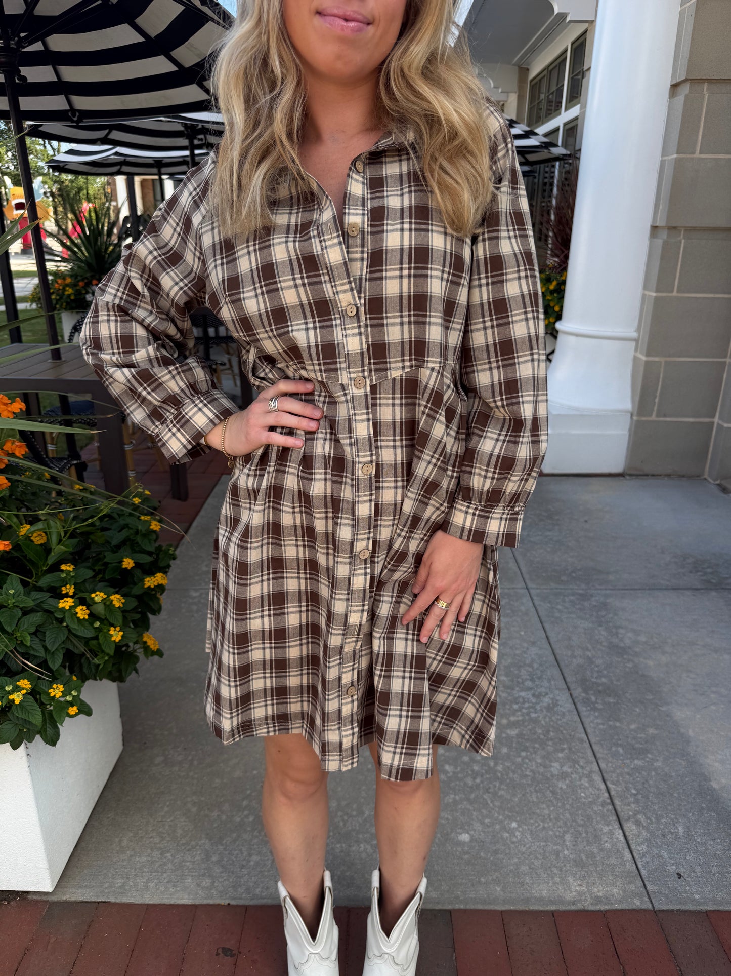 Perfectly Plaid Dress