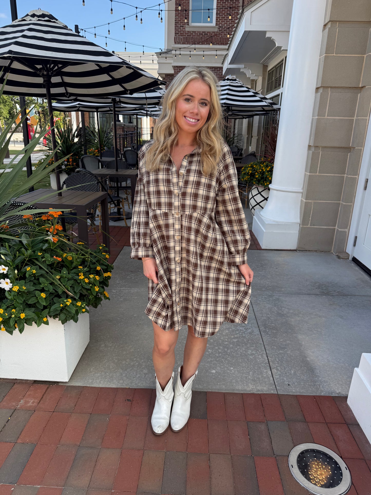 Perfectly Plaid Dress