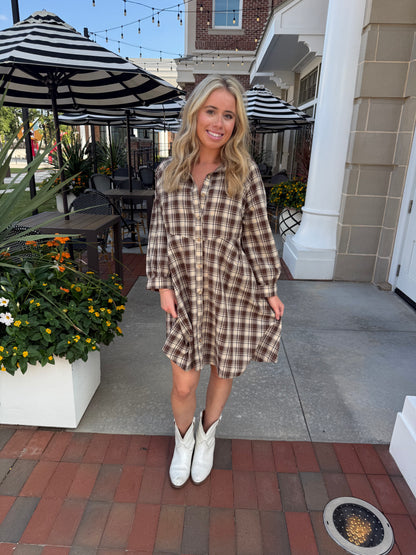 Perfectly Plaid Dress
